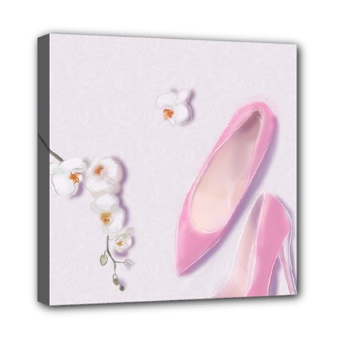 Shoes Mini Canvas 8  X 8  (stretched) by SychEva