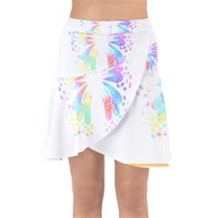 Butterfly Lover T- Shirtbutterfly T- Shirt Wrap Front Skirt