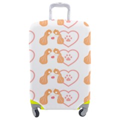 Cavalier King Charles Spaniel Dog T- Shirt Cavalier King Charles Spaniel Dog T- Shirt Luggage Cover (medium) by EnriqueJohnson