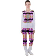Colorful Flowers Pattern T- Shirt Colorful Wild Flowers T- Shirt Casual Jacket And Pants Set