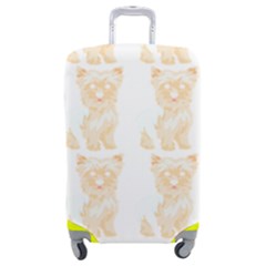 Cute Yorkie Pattern T- Shirt Yorkshire Terrier Cute Pattern T- Shirt Luggage Cover (medium) by EnriqueJohnson