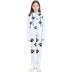 Dog Paw Print T- Shirt Paw Pattern 6 Kids  Tracksuit by EnriqueJohnson