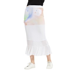 Dog T- Shirt Dog T- Shirt Maxi Fishtail Chiffon Skirt