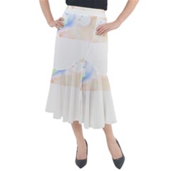 Dog T- Shirt Dog T- Shirt Midi Mermaid Skirt