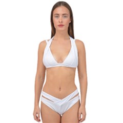 Elephant Lover T- Shirtelephant T- Shirt (2) Double Strap Halter Bikini Set