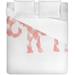 Elephant T- Shirt Pink Elephant T- Shirt Duvet Cover (California King Size)