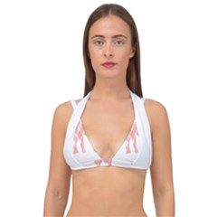 Elephant T- Shirt Pink Elephant T- Shirt Double Strap Halter Bikini Top