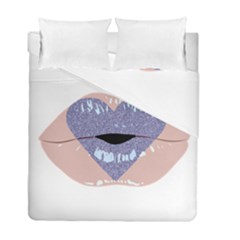 Lips -18 Duvet Cover Double Side (full/ Double Size) by SychEva