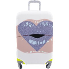 Lips -18 Luggage Cover (large) by SychEva