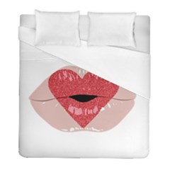 Lips -16 Duvet Cover (full/ Double Size) by SychEva