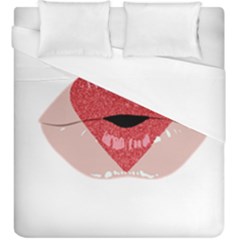 Lips -16 Duvet Cover (king Size) by SychEva