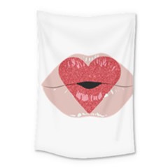 Lips -16 Small Tapestry by SychEva