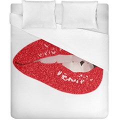 Lips -25 Duvet Cover (california King Size) by SychEva