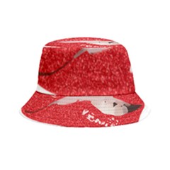 Lips -25 Inside Out Bucket Hat by SychEva