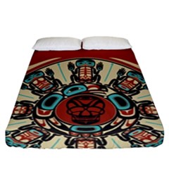 Skull Grateful Dead Phone Gratefuldead Fitted Sheet (california King Size)