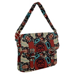 Skull Grateful Dead Phone Gratefuldead Buckle Messenger Bag by Sarkoni