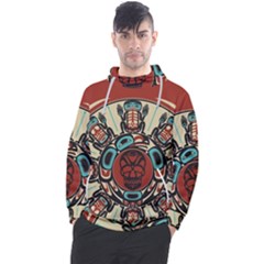 Skull Grateful Dead Phone Gratefuldead Men s Pullover Hoodie by Sarkoni