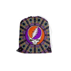 Gratefuldead Grateful Dead Pattern Drawstring Pouch (Medium)