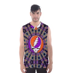 Gratefuldead Grateful Dead Pattern Men s Basketball Tank Top