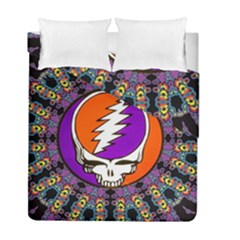 Gratefuldead Grateful Dead Pattern Duvet Cover Double Side (Full/ Double Size)