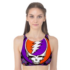 Gratefuldead Grateful Dead Pattern Tank Bikini Top