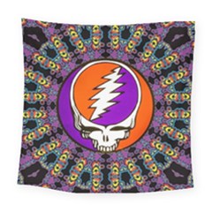 Gratefuldead Grateful Dead Pattern Square Tapestry (Large)