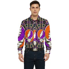 Gratefuldead Grateful Dead Pattern Men s Long Sleeve  Shirt