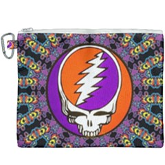 Gratefuldead Grateful Dead Pattern Canvas Cosmetic Bag (XXXL)