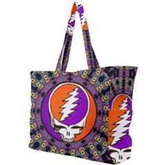 Gratefuldead Grateful Dead Pattern Simple Shoulder Bag