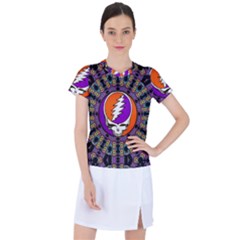 Gratefuldead Grateful Dead Pattern Women s Sports Top