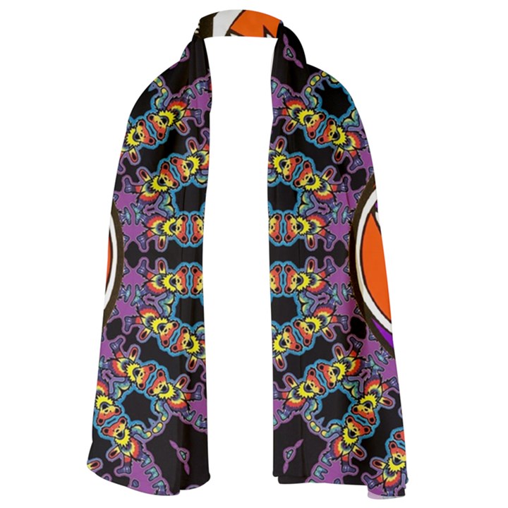 Gratefuldead Grateful Dead Pattern Lightweight Scarf 