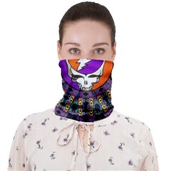 Gratefuldead Grateful Dead Pattern Face Covering Bandana (Adult)