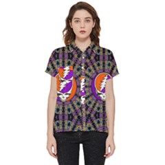 Gratefuldead Grateful Dead Pattern Short Sleeve Pocket Shirt