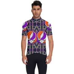 Gratefuldead Grateful Dead Pattern Men s Short Sleeve Cycling Jersey