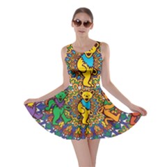 Grateful Dead Pattern Skater Dress