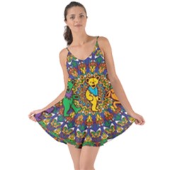 Grateful Dead Pattern Love the Sun Cover Up