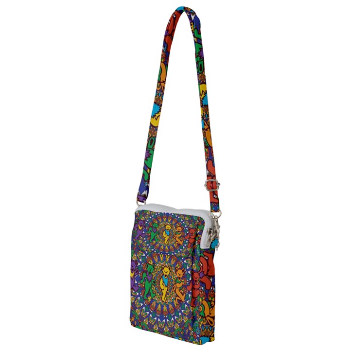 Grateful Dead Pattern Multi Function Travel Bag