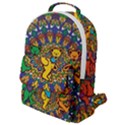 Grateful Dead Pattern Flap Pocket Backpack (Small) View1