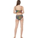 Grateful Dead Pattern Frilly Bikini Set View2