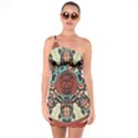 Grateful-dead-pacific-northwest-cover One Shoulder Ring Trim Bodycon Dress View1