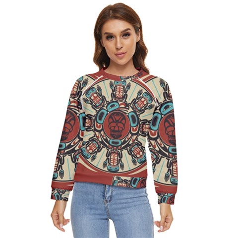 Grateful-dead-pacific-northwest-cover Women s Long Sleeve Raglan T-shirt by Sarkoni