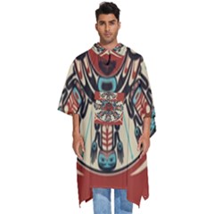 Grateful-dead-pacific-northwest-cover Men s Hooded Rain Ponchos by Sarkoni