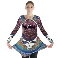 Grateful-dead-ahead-of-their-time Long Sleeve Tunic 