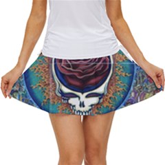 Grateful-dead-ahead-of-their-time Women s Skort by Sarkoni