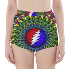 Grateful Dead High-waisted Bikini Bottoms