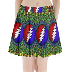 Grateful Dead Pleated Mini Skirt