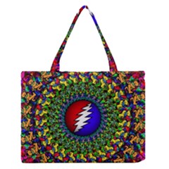 Grateful Dead Zipper Medium Tote Bag