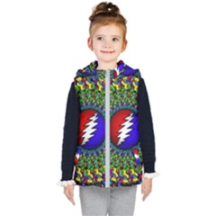 Grateful Dead Kids  Hooded Puffer Vest