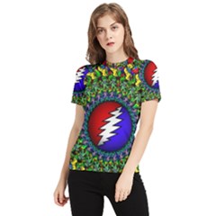 Grateful Dead Women s Short Sleeve Rash Guard