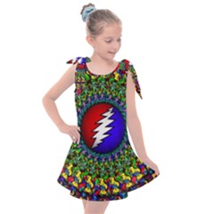 Grateful Dead Kids  Tie Up Tunic Dress